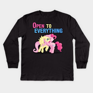 Open to everything Kids Long Sleeve T-Shirt